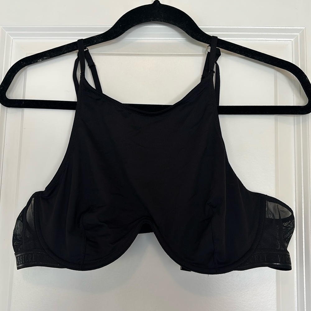 Victorias Secret high neck underwire black bra